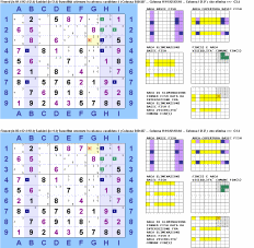 "Finned Sashimi Siamese Swordfish" orientato in colonna con 1 "Single Fin" + 1 "Double Fin" per ognuno dei due "Siamesi"  e 2 eliminazioni (di fatto, considerando insieme le due figure, le 2 "Double Fins" si sovrappongono)